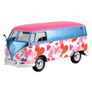 Motormax Volkswagen Collection VW Type 2 (T1) Delivery Van (Love) 1:24 Scale Diecast Vehicle