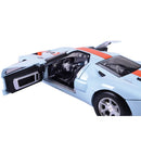 Motormax Gulf Collection Ford GT Concept With Gulf Livery 1:12 Scale Diecast Vehicle