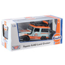 Motormax Gulf Collection Off Road Toyota Fj40 With Gulf Livery 1:24 Scale Diecast Vehicle