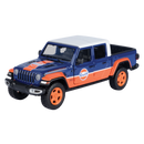 Motormax Gulf Collection 2021 Jeep Gladiator Rubicon With Gulf Livery 1:27 Scale Diecast Vehicle