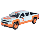 Motormax Gulf Collection 2017 Chevy Silverado 1500 Lt Z71 with Gulf Livery 1:27 Scale Diecast Vehicle
