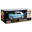 Motormax James Bond Collection 1964 1/2 Ford Mustang (Hard Top) 1:24 Scale Diecast Vehicle