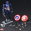 Square Enix Marvel Comics Captain America Bring Arts Action Figure