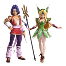 Square Enix Trials of Mana Hawkeye & Riesz Bring Arts
