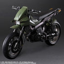 Square Enix Final Fantasy VII Jessie & Motorcycle Play Arts Action Figure