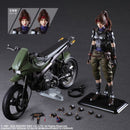 Square Enix Final Fantasy VII Jessie & Motorcycle Play Arts Action Figure