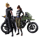 Square Enix Final Fantasy VII Jessie, Cloud & Motorcycle Play Arts Action Figure