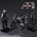 Square Enix Final Fantasy VII Jessie, Cloud & Motorcycle Play Arts Action Figure