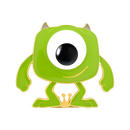 Funko Pop Monsters, Inc. Mike Wazowski 4" Pop! Enamel Pin