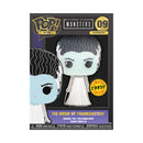 Funko Pop Universal Monsters Bride of Frankenstein (with chase) 4" Pop! Enamel Pin