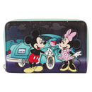 Loungefly Disney Mickey & Minnie Date Drive In Zip Wallet