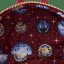 Loungefly The Marvels (2023) Group Symbol Glow Mini Backpack