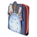 Loungefly The Marvels (2023) Group Symbol Glow Zip Around Wallet