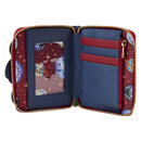 Loungefly The Marvels (2023) Group Symbol Glow Zip Around Wallet