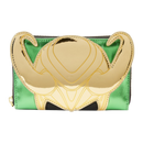 Loungefly Marvel Comics Loki Metallic Zip Around Wallet