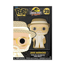 Funko Pop Jurassic Park John Hammond 4" Enamel Pop! Pin
