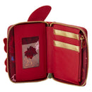 Loungefly Mulan 25th Anniversary Mushu Glitter Cosplay Cosplay Zip Wallet