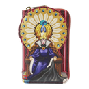 Loungefly Snow White (1937) Evil Queen Throne Zip Around Wallet