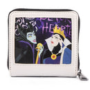 Loungefly Disney Villains Villains Club Polaroid Zip Purse