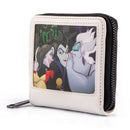 Loungefly Disney Villains Villains Club Polaroid Zip Purse