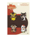 Funko Pop Villainous Valentines Enamel Pin 4 Pack