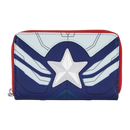 Loungefly The Falcon and the Winter Soldier Captain America Zip Purse