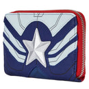 Loungefly The Falcon and the Winter Soldier Captain America Zip Purse