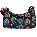 Loungefly Marvel Comics Avengers Floral Tattoo Shoulder Bag