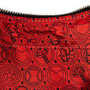 Loungefly Marvel Comics Avengers Floral Tattoo Shoulder Bag