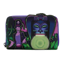 Loungefly Princess and the Frog Facilier Glow Zip Purse