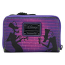 Loungefly Princess and the Frog Facilier Glow Zip Purse