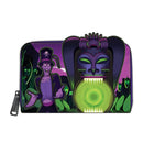 Loungefly Princess and the Frog Facilier Glow Zip Purse