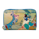 Loungefly Snow White and the Seven Dwarfs (1937) Scenes Zip Purse
