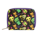 Funko Pop The Nightmare Before Christmas Blacklight Zip Around Wallet