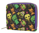 Funko Pop The Nightmare Before Christmas Blacklight Zip Around Wallet