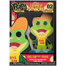 Funko Pop Honey Smacks Dig 'Em Frog 4" Pop! Enamel Pin