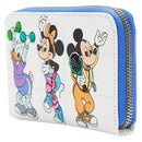 Loungefly Disney Mousercise Zip Purse