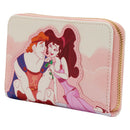 Loungefly Hercules (1997) Hercules and Megara 25th Anniversary Zip Purse