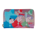 Loungefly Sleeping Beauty Princess Scene Zip Purse
