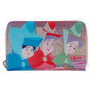 Loungefly Sleeping Beauty Princess Scene Zip Purse