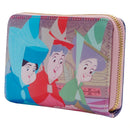 Loungefly Sleeping Beauty Princess Scene Zip Purse