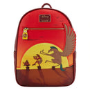 Loungefly Hercules (1997) Sunset 25th Anniversary Mini Backpack