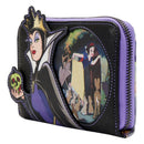 Loungefly Snow White (1937) Evil Queen Apple Zip Purse