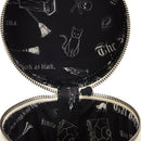 Loungefly Hocus Pocus Black Flame Candle Glow Crossbody Bag