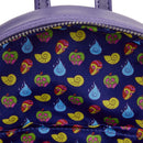 Loungefly Disney Villains Triple Pocket Glow Mini Backpack