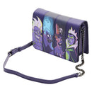 Loungefly Disney Villains In the Dark Crossbody Bag