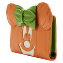Loungefly Disney Minnie Mouse Pumpkin Glow Face Flap Purse