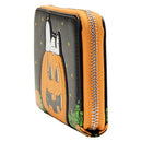 Loungefly Peanuts Great Pumpkin Snoopy Doghouse Zip Purse