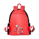 Loungefly Dr Seuss Cat in the Hat Faux Fur Cosplay Backpack [RS]