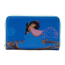 Loungefly Aladdin (1992) Jasmine Princess Scenes Zip Around Purse